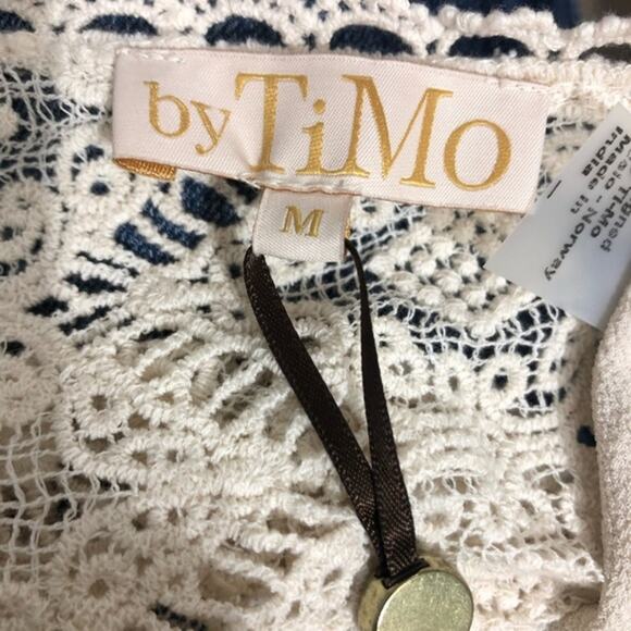 byTiMo The Crochet Top In Vintage Medium NWT - Picture 8 of 11